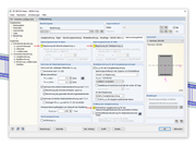 Einstellung für die Auslegung der Bewehrung
