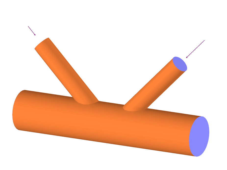 Parametrische RFEM Rohrverbindung