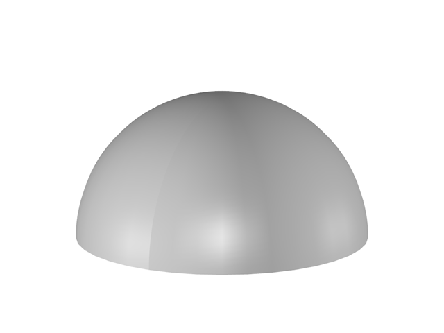 Modell einer Kuppel