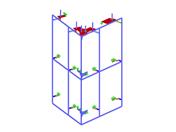 3D-Modell zum Kundenprojekt "Fassade VoltAir Office, Berlin" (© Rümmele Bauingenieur GmbH)