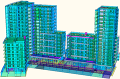 Ergebnisse mit RFEM (© MGM Konstrukcje Inżynierskie)
