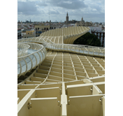 Metropol Parasol in Sevilla, Spanien