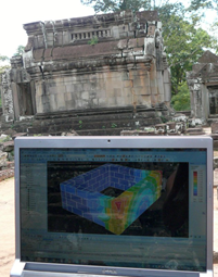 Forschungsarbeiten in Angkor