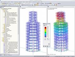 Berechnungsmodell in RSTAB (© Klimpel)