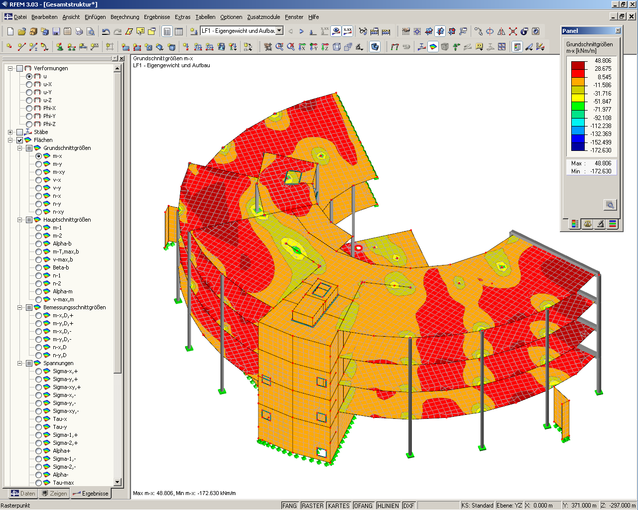 Berechnungsmodell in RFEM (© Rohmer)