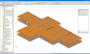 3D-Modell der Kinderkrippe in RFEM (© ARTEMIS INGENIEUR)