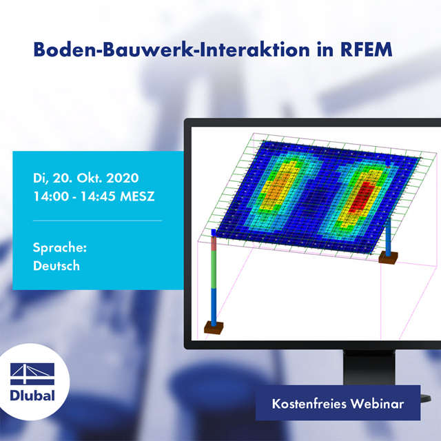 Boden-Bauwerk-Interaktion in RFEM