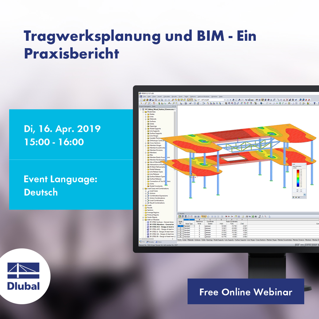 Tragwerksplanung und BIM - Ein Praxisbericht