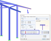 Voute aus T-Profilen