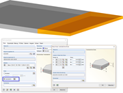 Kragplatte mit linear veränderlicher Dicke