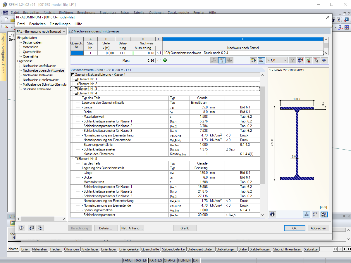 Querschnittsklassifizierung - Reiner Druck