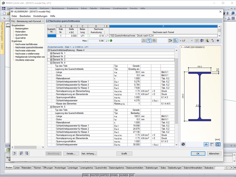 Querschnittsklassifizierung - Reiner Druck