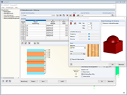 Unterschiedliche Farbeinstellungen von Flächenaufbauten