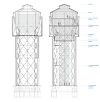 Wasserturm, Kladno-Rozdělov