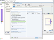 Ignorieren der gekrümmten Querschnittsteile in RF-STAHL EC3