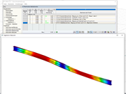Eigenform und Nachweise bei Eingabe eines Knotenlagers