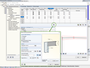 Wölbbehinderung durch eine angeschlossene Stütze