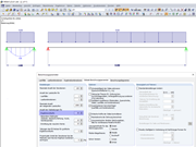 Momentenverlauf mit 30 Stabteilungen für die Ergebnisverläufe