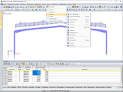 Selektionsfunktionen im Menü Tabelle
