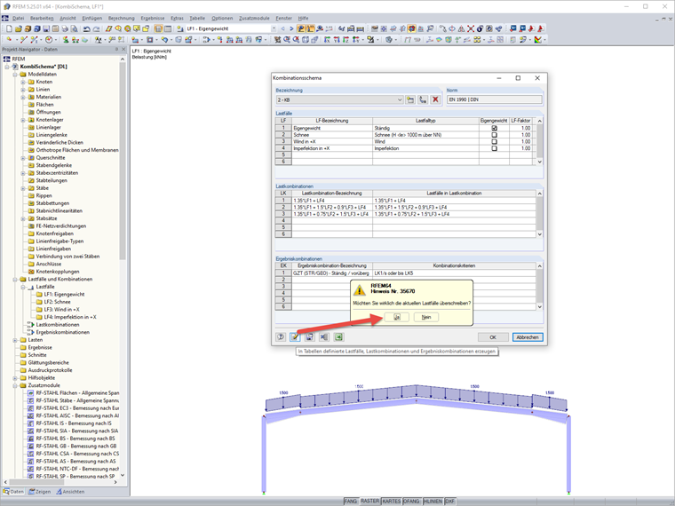 Kobinationen erzeugen