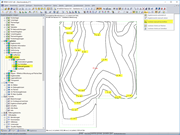 Isolinien manuell beschriften
