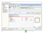 Nachweis eines schlanken Hohlprofils mit manuell gewählter Querschnittsklasse