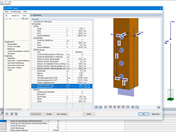 Ausgabe der Drehfedersteifigkeit in RF-/JOINTS Holz - Stahl zu Holz