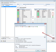 Lastfälle und Kombinationen bearbeiten