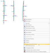 Lokale Achsensysteme ein/aus