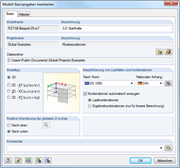 Modell-Basisangaben bearbeiten