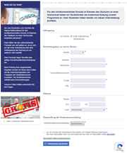 Antrag auf eine kostenlose Studentenversion