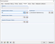 Knoten manuell in Fläche integrieren