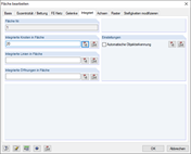 Knoten manuell in Fläche integrieren