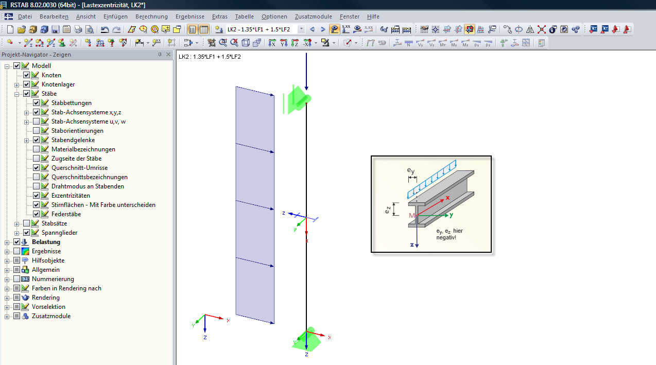 Stab-Achsensysteme x,y,z