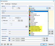 Stabtypen "Starrstab" und "Kopplung"