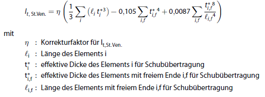 St. Venantsches Torsionsträgheitsmoment