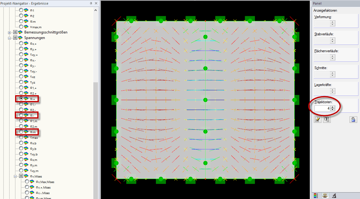 Spannungstrajektorien