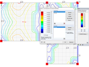 Benutzerdefinierte Werteskala der Isolinien