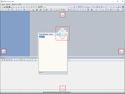 Symbole zum erleichterten Andocken