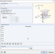 Globales Stabendgelenk - Typ "Scherengelenk"