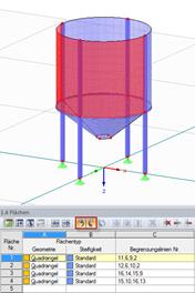 Selektieren von Objekten über das Tabellenfenster