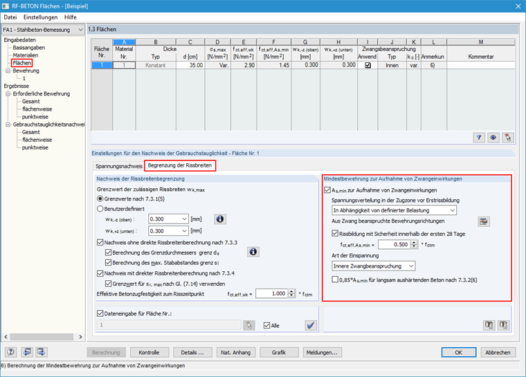 Mindestbewehrung aus Zwang