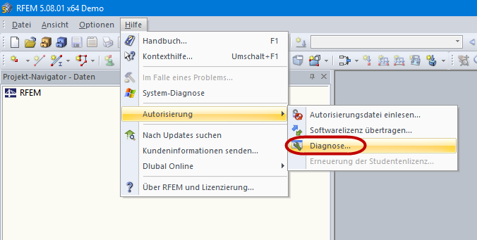 Diagnosedatei erstellen