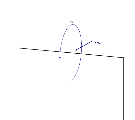 Exzentrische Lasteinleitung durch Zusatzmoment