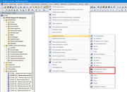 RSTAB Menü zum generieren von Treppen