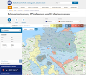 Ort in Deutschland bei Google Maps finden und zugehörige Schneelast erhalten