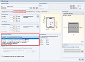 Bewehrungsanordnung festlegen