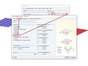 Flächentyp mit Steifigkeit "Orthotrop"