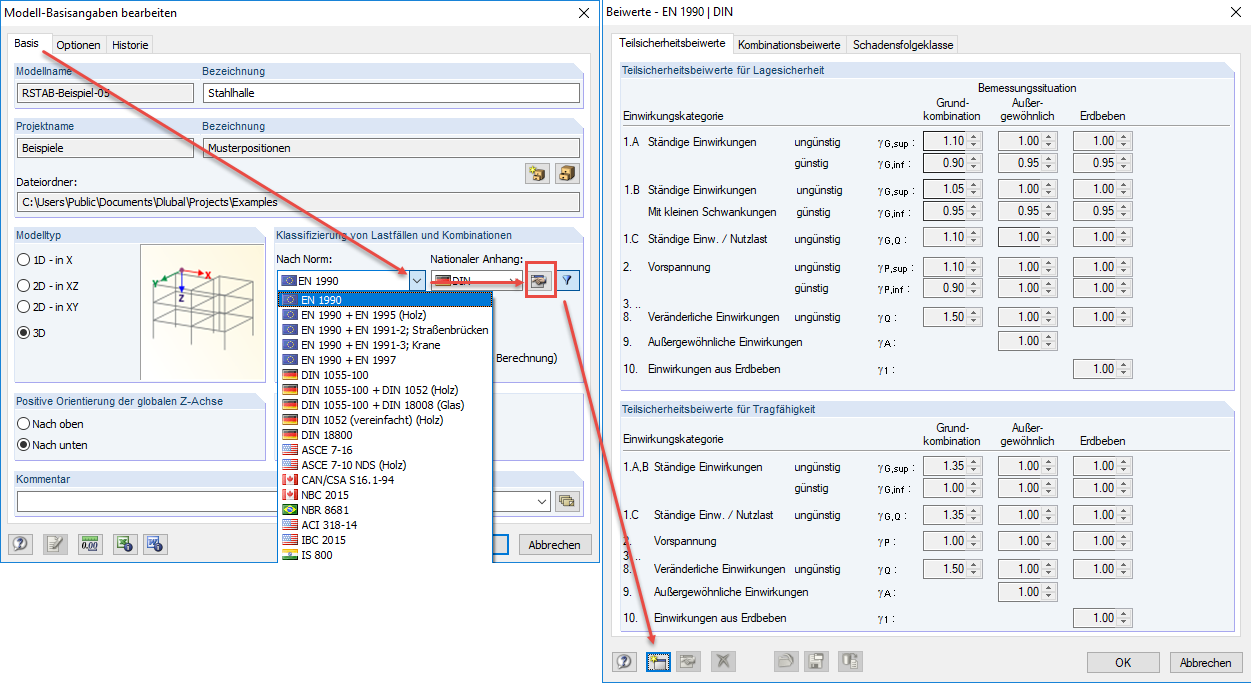 Benutzerdefinierte Norm anlegen