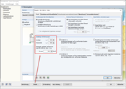 Zulässige Verformungen anpassen